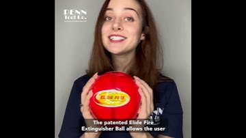 The Elide Fire Extinguishing Ball Just Hang One Up And Relax In Safety