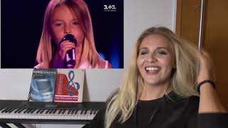 Vocal Coach |   DANIELA Tulyeshova   | The Voice Kids |  REACTION