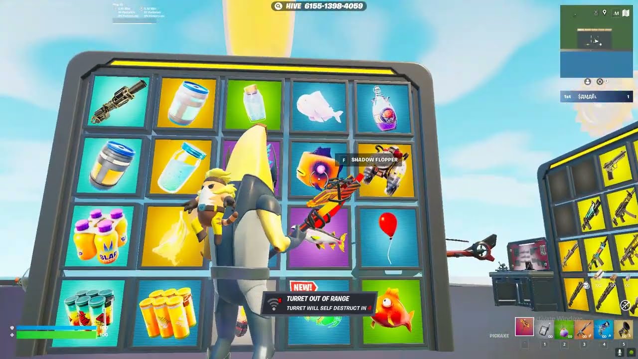 how to get every secret in 1v1 with every gun