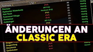 Changes are coming to the Classic Era servers | WoW Classic