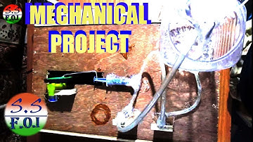 MECHANICAL ENGINEERING PROJECT || D.I.Y RECIPROCATING PUMP COME AIR COMPRESSOR