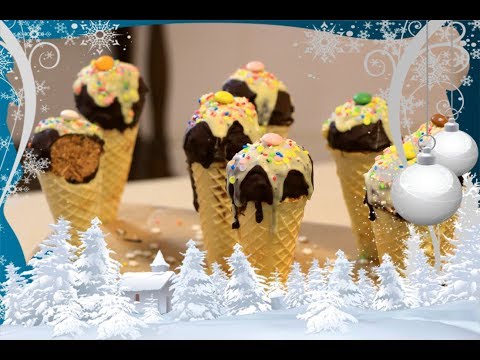 Zimski sladoled -Cake Pops