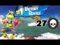 27 Elimination Solo Fortnite Gameplay (Zero Build) in Season 3