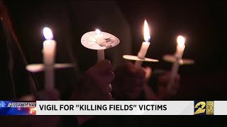 Vigil held for Killing Fields victims