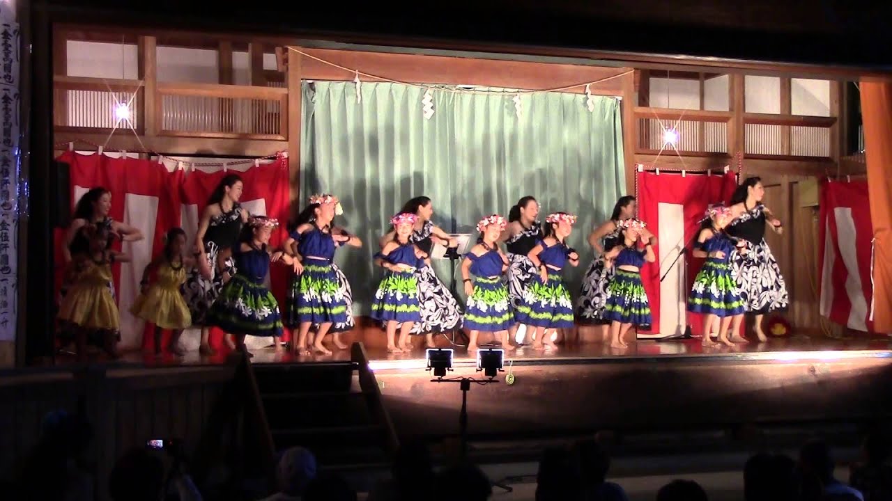 アロハウイーク Aloha week フラダンス hula girls - YouTube
