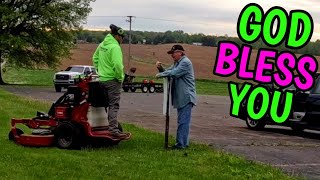 ELDERLY DISABLED MAN ASKED FOR HELP | I DON'T HAVE TIME BUT ILL MAKE TIME FOR THIS!