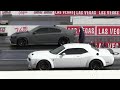 2020 Hellcat Redeye vs Hellcat Charger and Dodge Demon vs Hellcat Charger - muscle cars drag racing