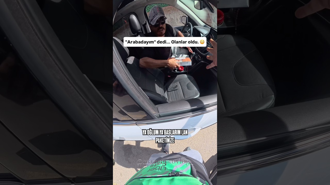 Teslimatta yaşadığım olay #keşfet #motovlog #kurye #fyp #viral #reels #shortvideo #tiktok #olay