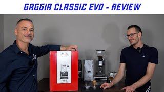 Gaggia Classic Evo Inox Red - Italienische Espressomaschine für exzellenten Espresso