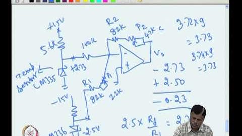 Mod-03 Lec-08 Temperature indicator design using Op-amp