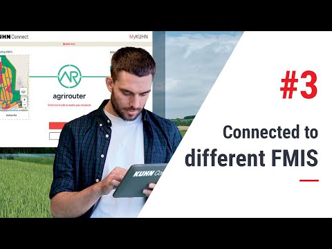 Agrirouter connect #3 - agrirouter is connectible to different FMIS (including MyEasyFarm)