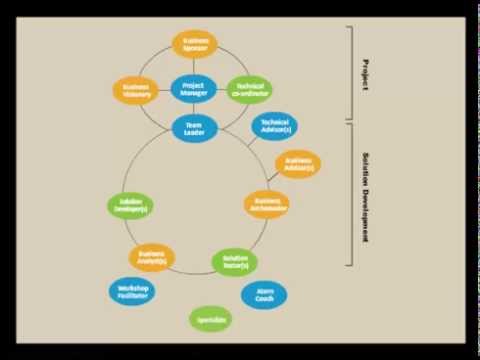 agile development team structure roles and agile org chart