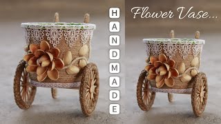 Easy Jute Flower Vase Ideas from Waste Material | Jute Flower Pot Design | Diy Jute Craft by LifeStyle Designs 1,792 views 3 weeks ago 5 minutes, 17 seconds