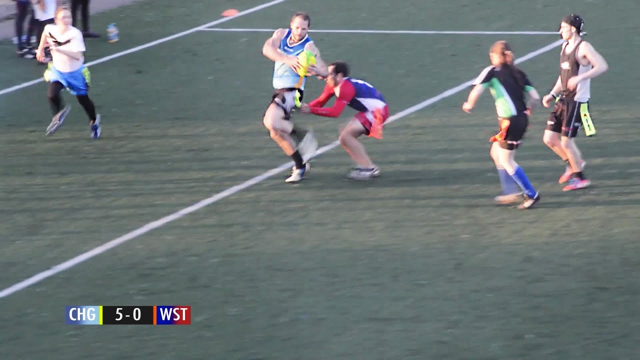 Tag Rugby Mixed Super League Semi-final 1 (Spring 2014) - Chargers v ...