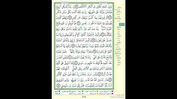 الصفحة ٤٨٧ من القرآن الكريم...القارئ د.بريك سعد بريك