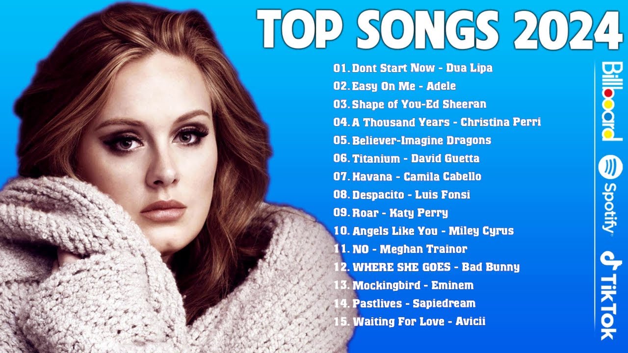 Song Hits Billboard Hot 100 - Best Pop Music Playlist 2024 - Selena Gomez,Miley ...