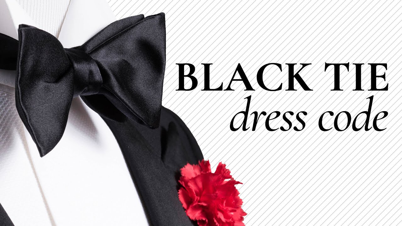 Tuxedo & Black Tie Dress Code Explained: How To Look Awesome in a Tux ...