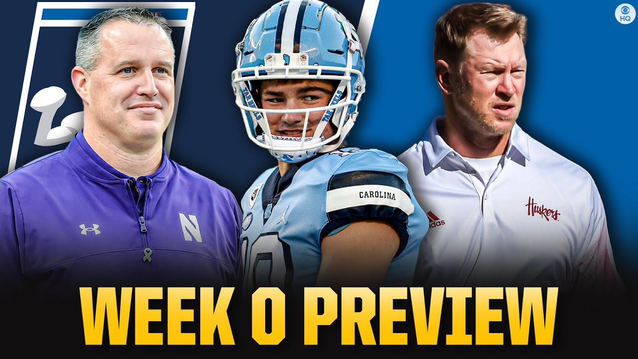 2022 College Football Week 0 Preview Scott Frost in HOT SEAT + MORE CBS Sports HQ Win Big