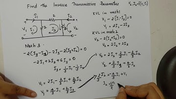 Transmission Parameter|| Inverse transmission parameter Problems