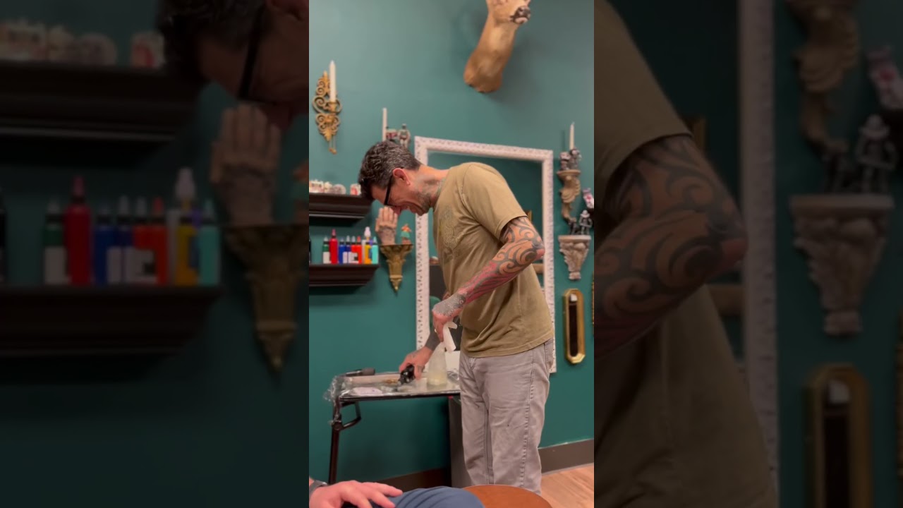 American Traditional Tattoo at GRAVNOKKEL Tattoo Shop by Jake Wells