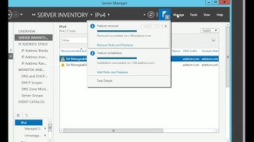 IP Address Management (IPAM) Server 2012 Configuration