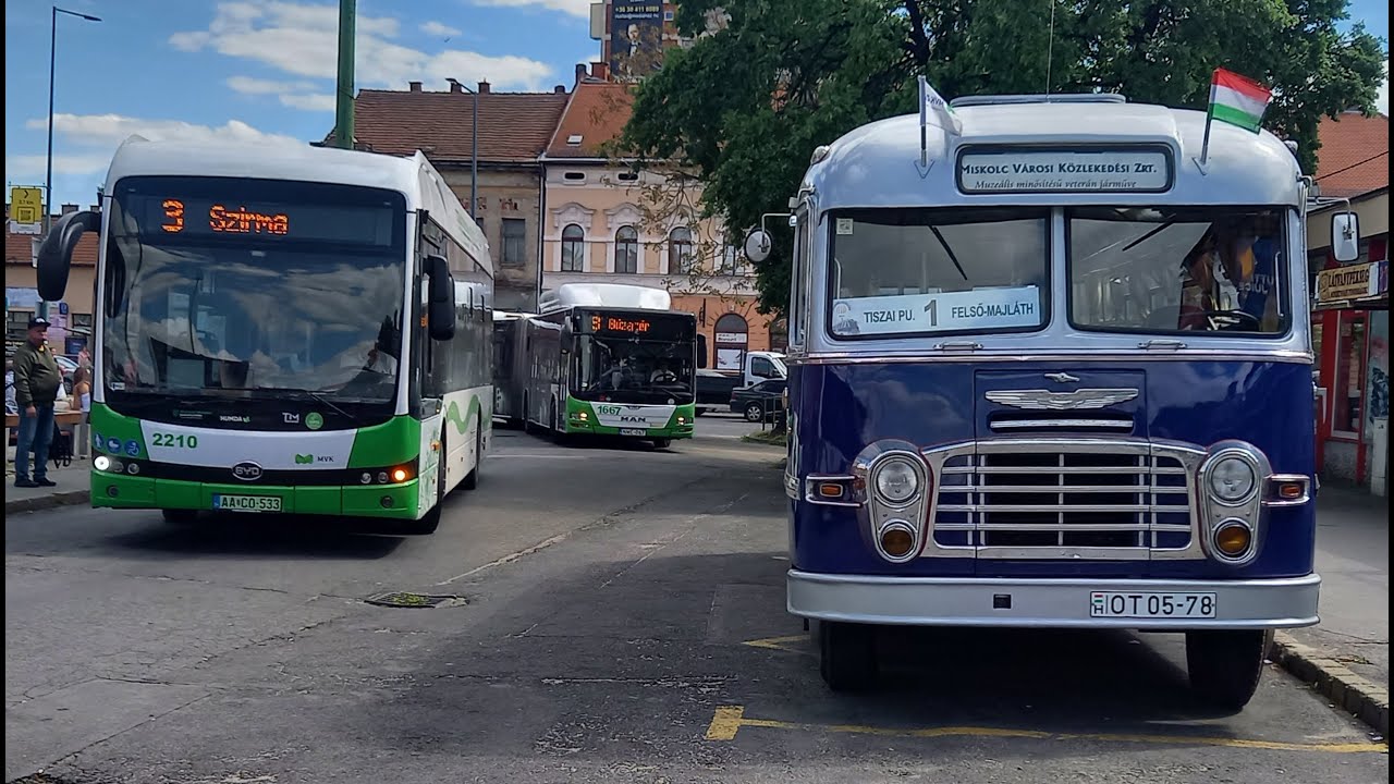 Eseménydús Buszközlekedés Miskolcon