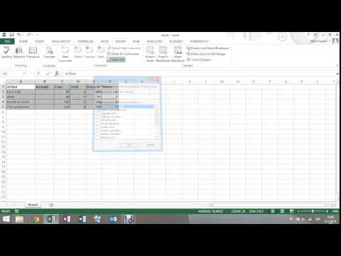 Poslovni Excel: Zaštita podataka (zaključavanje ćelija, radnih listova i dokumenata)