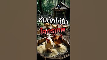 กับดักไก่ป่าโคตรเทพ!🐔ไม่กี่วินาทีจับได้ทั้งฝูง #สาระน่ารู้ #สัตว์โลกน่ารัก #เครื่องดักไก่ #อเดียดี