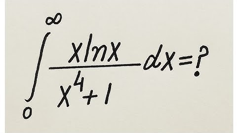 A Very Nice Integral From MIT Semifinal 2024 || MIT Integration Bee Qualifying Exam 