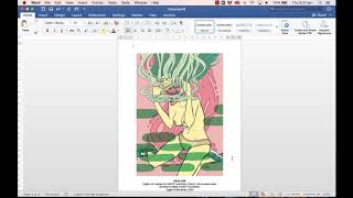 Creating A Portfolio In Ms Word - Youtube