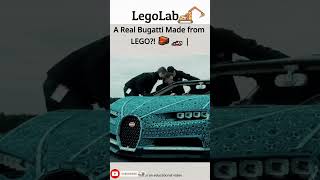 A Real Bugatti Made from LEGO?! 🧱🏎️ | Life-Size Supercar Build Reveal! #legobuild #legosets #lego