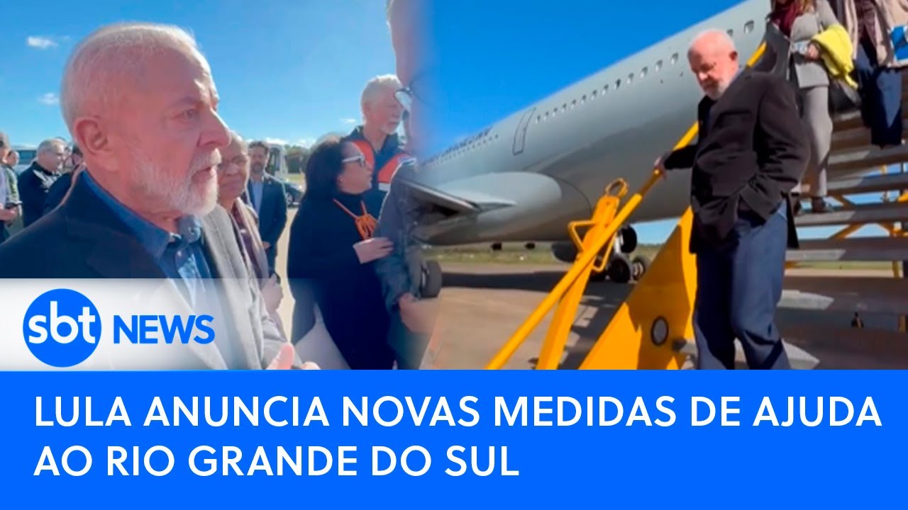 AO VIVO: Lula anuncia novas medidas de ajuda ao Rio Grande do Sul