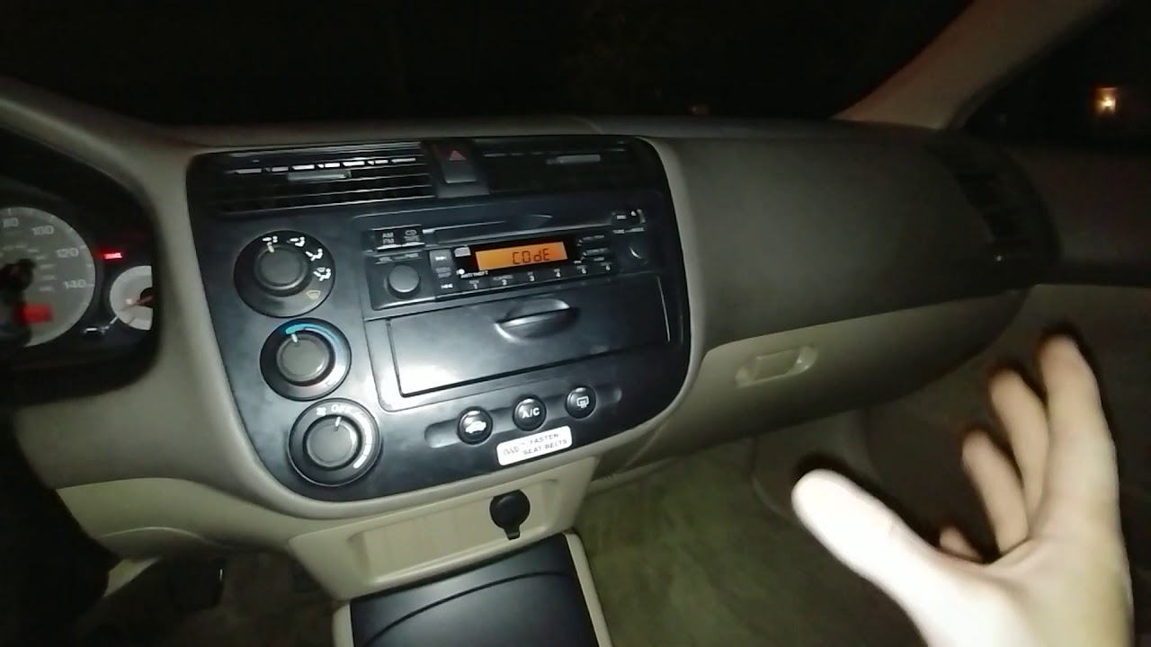 2002 Honda Civic Radio Fuse