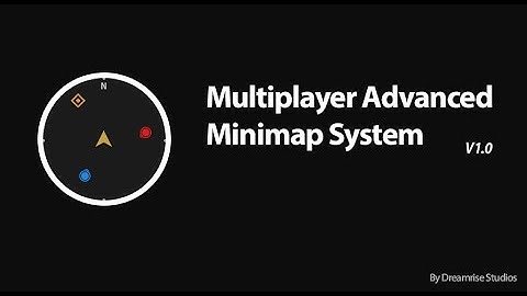 UE5 / UE4 Multiplayer Advanced Minimap System - Integration Video