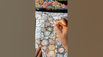 Cats 🐈 🐈‍⬛  Di what YOU Love ❤️Coloring Books for Adults 🎨