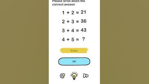 Brain Out 1 Level 45 Please write down the correct answer SVAgaming Virakti Voice Quiz mobile puzzle
