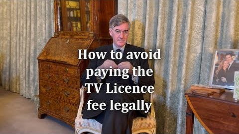 How to avoid paying the TV Licence fee legally