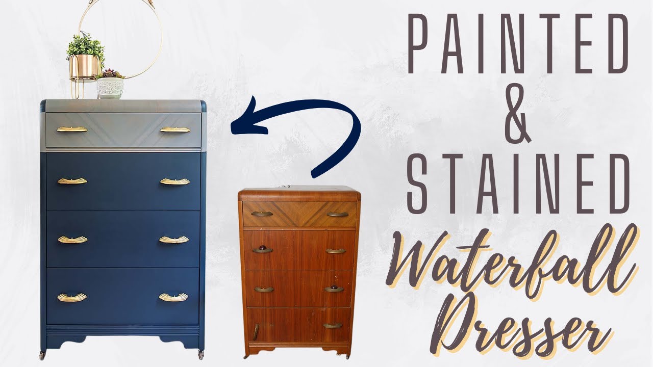 waterfall dresser