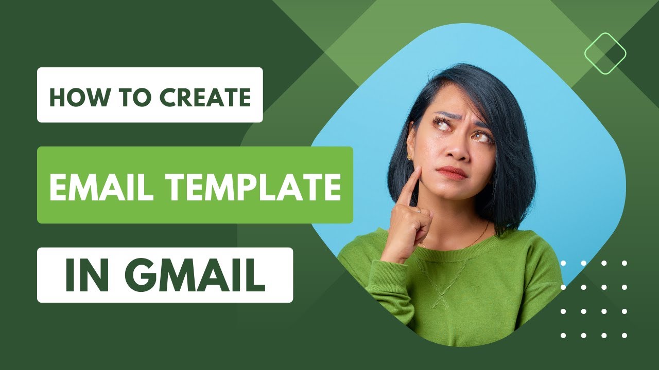 How to design email template in gmail - YouTube