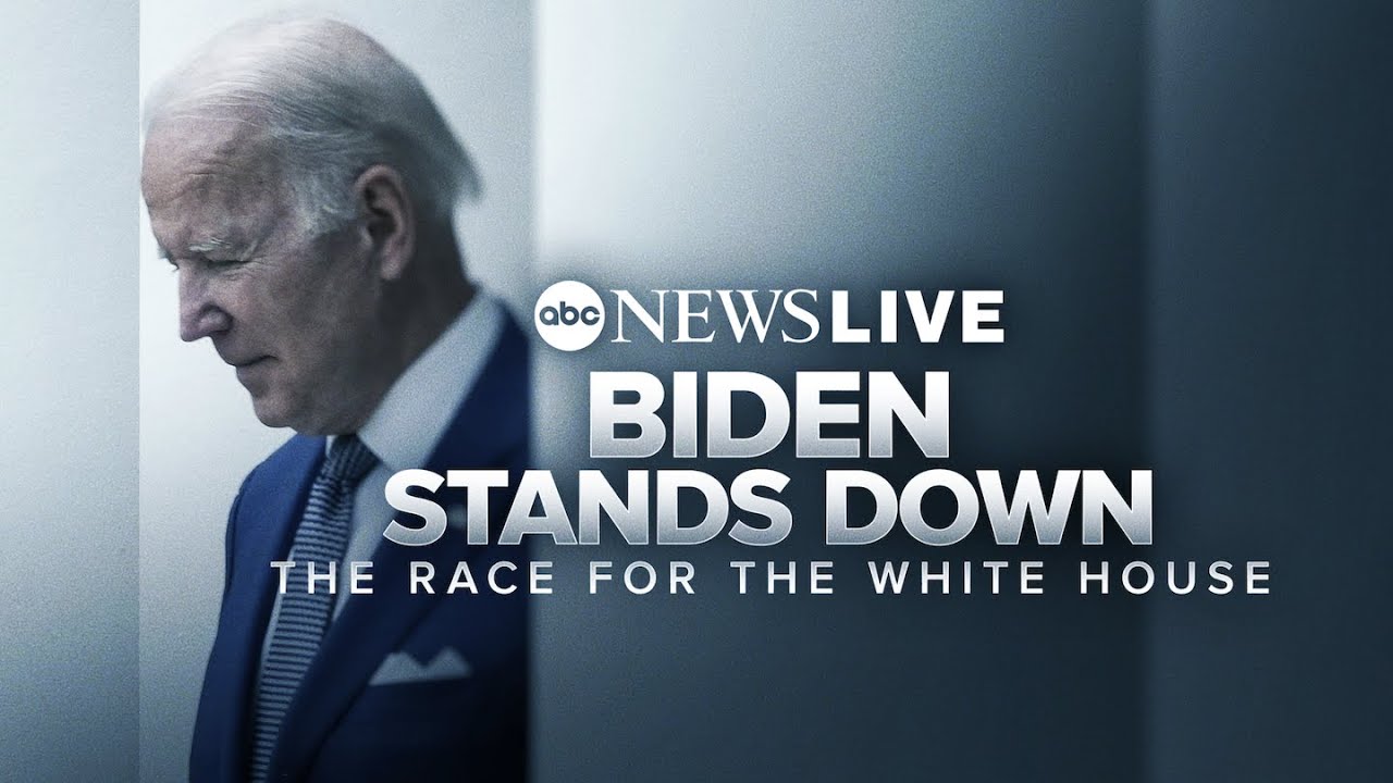 ⁣LIVE: President Biden drops out of 2024 presidential race, endorses VP Kamala Harris