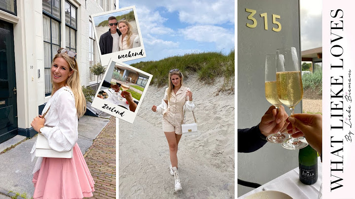 WEEKEND ZEELAND 🐚🌊⚓ | BOUTIQUE HOTEL TER ZAND || WEEKENDVLOG #14 | Lieke Biemans