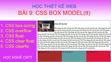 Học CSS cơ bản đến nâng cao | Học HTML5 và CSS3 | Học nghề CNTT