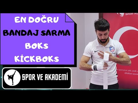 BANDAJ NASIL SARILIR -  ŞAMPİYONDAN DOĞRU BANDAJ SARMA TEKNİĞİ,  BOKS - KİCKBOKS - MUAYTHAİ