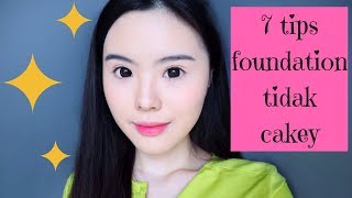 7 tips agar foundation tidak cakey dan terlihat halus mulus (+tes ketahanan)