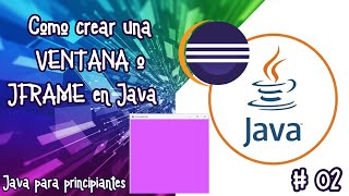 JAVA ECLIPSE, Como crear una VENTANA en Java GUI #tutoriales #java #gui
