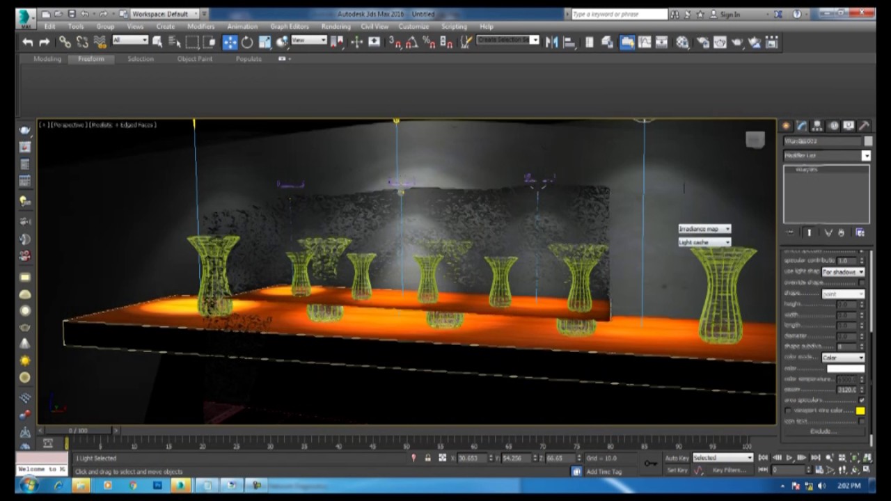 VRay IES light tutorial 3dsmax. - YouTube