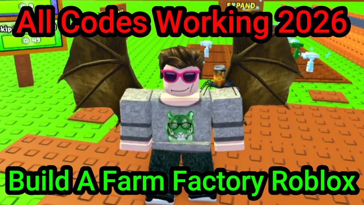 Code Custom Farming How to Add Codes in Build A Farm Factory Roblox - All Working Codes ...