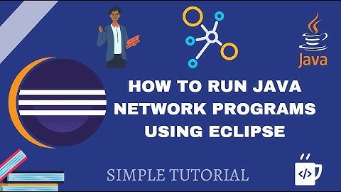 How to run Java networking programs using eclipse and command prompt || Java networking