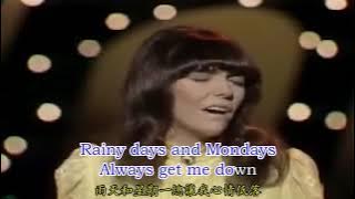 Download lagu [Rainy days & mondays][雨天和星期一]中英文