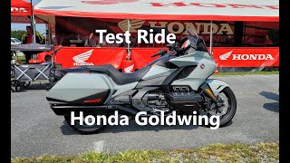 Honda Goldwing 2021 test ride by Rebel 1100 owner
